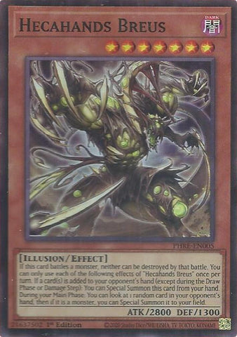 Hecahands Breus (Super Rare) [PHRE-FR005] Super Rare