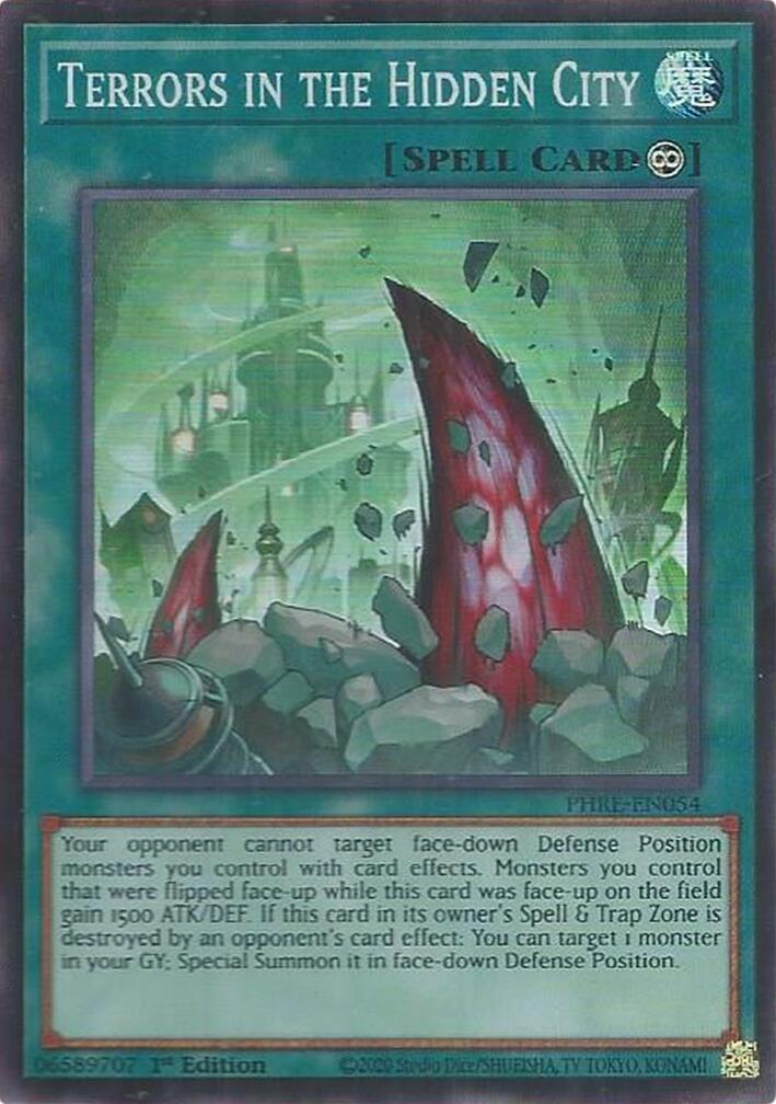 Terreurs de la Ville Cachée (Super Rare) [PHRE-FR054] Super Rare