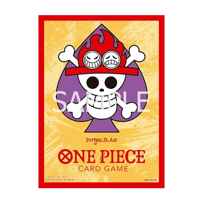 Bandai : 70 protège-cartes - Premium Portgas D. Ace