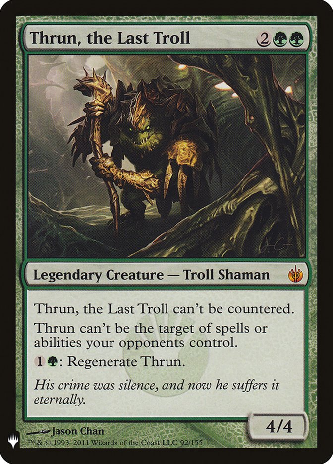Thrun, el último trol [Mystery Booster]