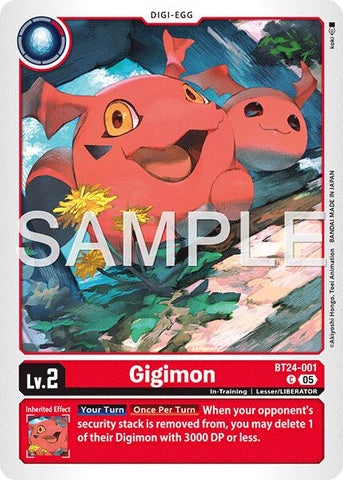 Gigimon [BT24-001] [Viajero del Tiempo]
