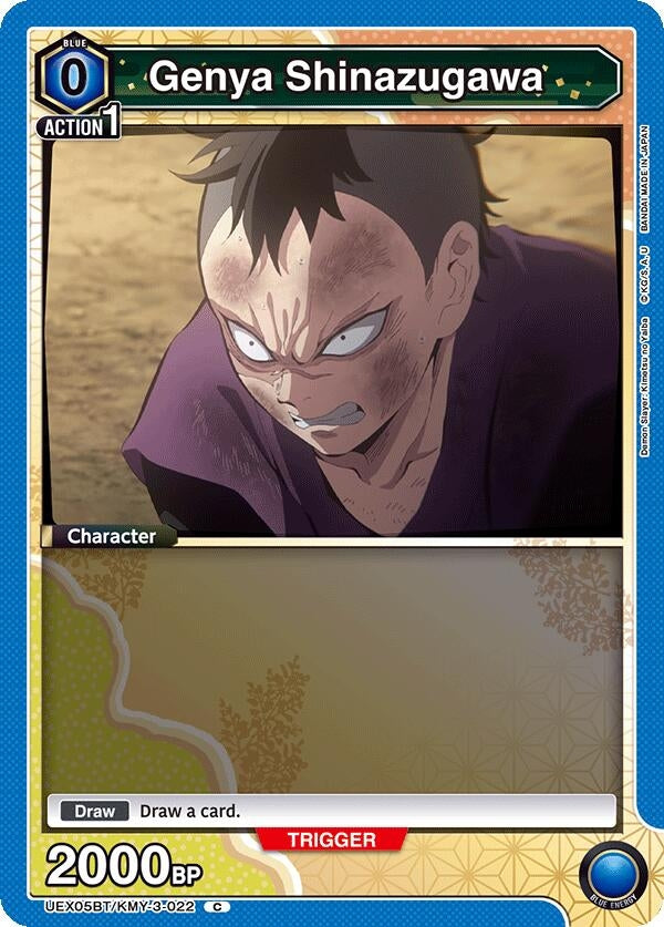 Image for Genya Shinazugawa (022) (UEX05BT/KMY-3-022) (UEX05BT) - Union Arena