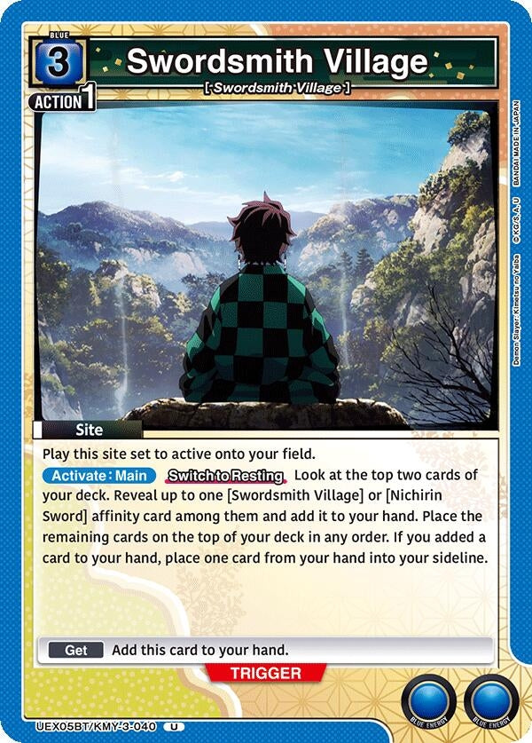 Image for Swordsmith Village (UEX05BT/KMY-3-040) (UEX05BT) - Union Arena