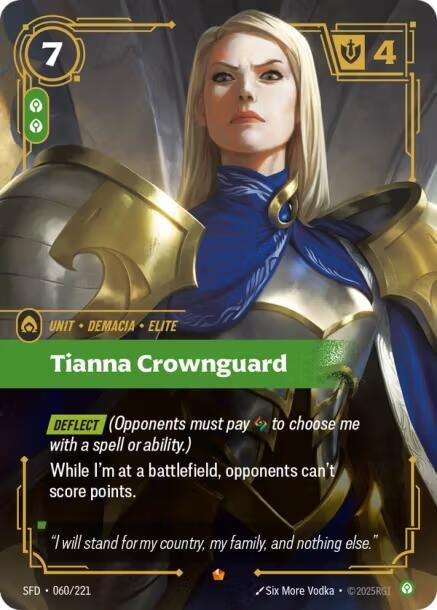 Tianna Crownguard (060/221) (SPF)