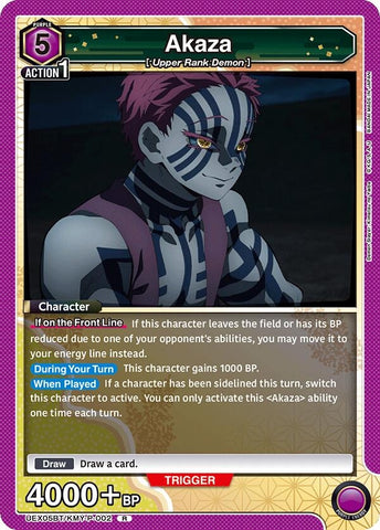 Image for Akaza (UEX05BT/KMY-P-002) (UEX05BT) - Union Arena