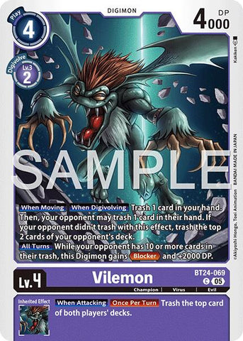 Vilemon [BT24-069] [Viajero del Tiempo]