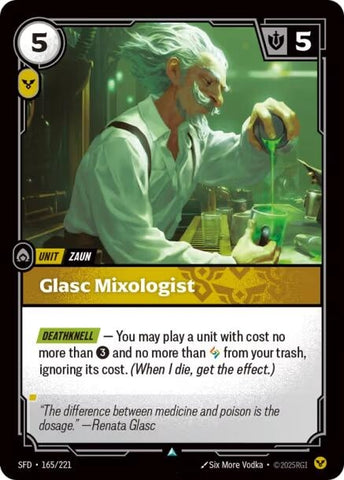 Mixologue Glasc (165/221) (CAF)