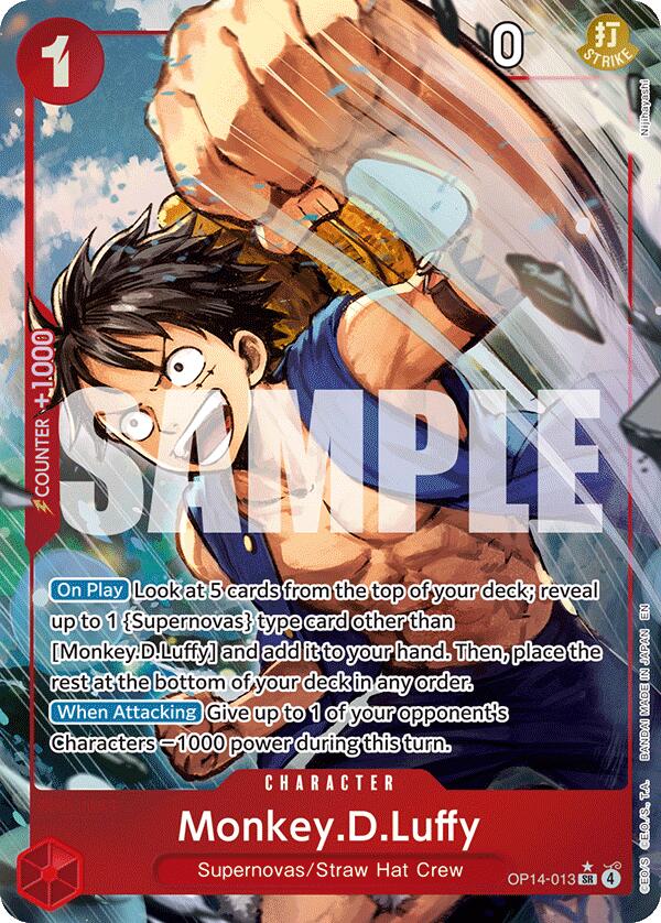 Monkey.D.Luffy (Illustration alternative) [Les Sept Mers d'Azur]
