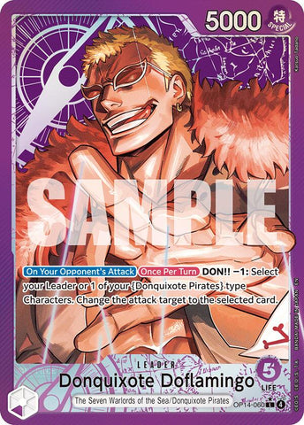 Donquixote Doflamingo (Arte Alternativo) [Los Siete Mares Azules]