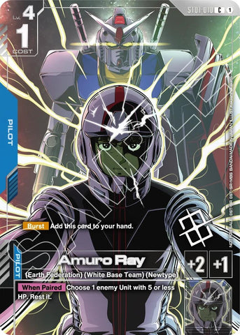 Image for Amuro Ray (Regional Championship) (ST01-010) (GCG-PR) - Gundam Card Game