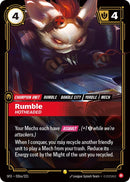Rumble - Hotheaded (Alternate Art) (026a/221) (SPF)