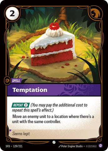 Temptation (129/221) (SPF)