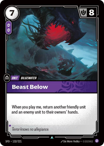 Bête des Abysses (132/221) (SPF)