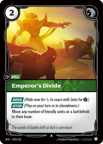 Emperor's Divide (043/221) (SPF)