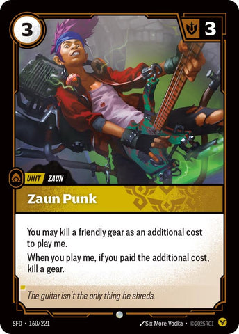 Punk de Zaun (160/221) (SPF)