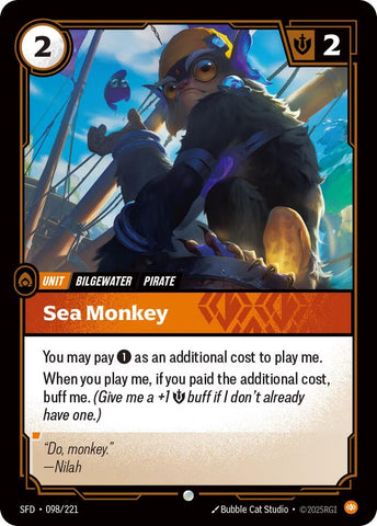 Singe de mer (098/221) (SPF)