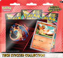 Méga-Évolution : Héros Ascendants - Collection de Stickers Techniques (Salamèche)
