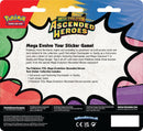 Méga-Évolution : Héros Ascendants - Collection de Stickers Techniques (Salamèche)