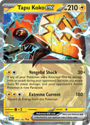 Tapu Koko ex (068/182) [Écarlate et Violet : Faille Paradoxe]