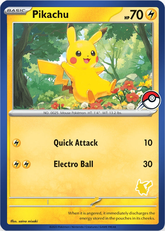 Pikachu (Bord bleu) [Ma première bataille]