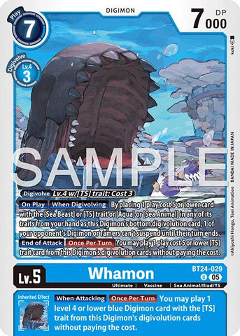 Whamon [BT24-029] [Viajero del Tiempo]