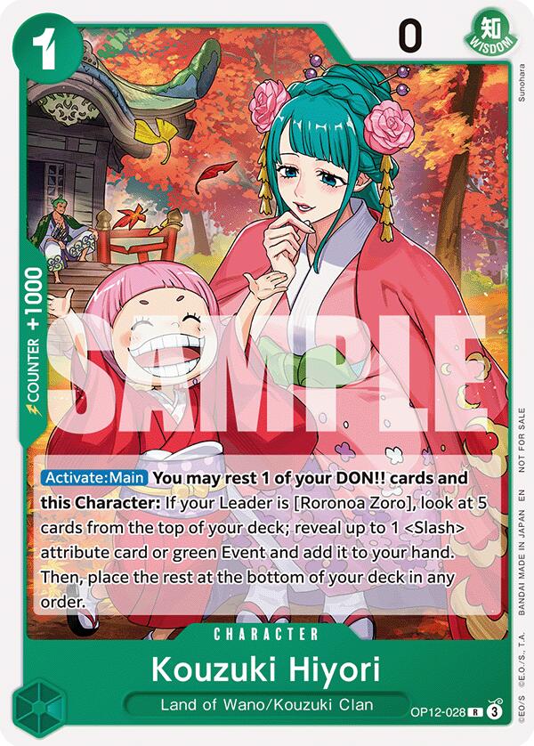 Kouzuki Hiyori (Tournament Pack 2026 Vol. 1) [Cartas Promocionales de One Piece]