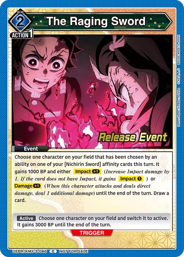 Image for The Raging Sword (UEPR/KMY-3-046) (UEX05BT_RE) - Union Arena