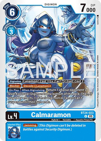 Calmaramon [BT24-023] [Voyageur temporel]