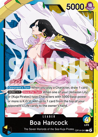 Boa Hancock (OP14-041) [Les Sept de la Mer Azure]
