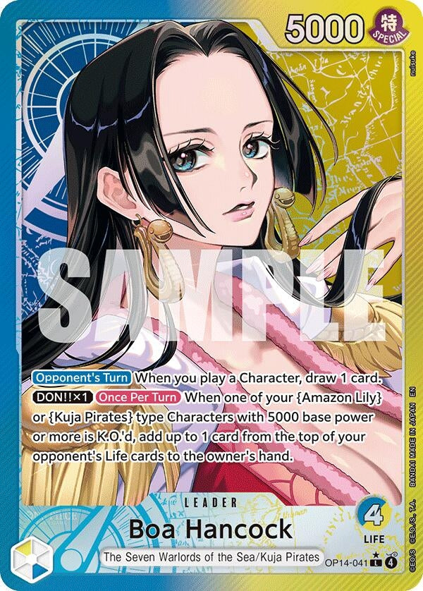 Image for Boa Hancock - OP14-041 (Alternate Art) (OP14-041) (OP14) - One Piece Card Game