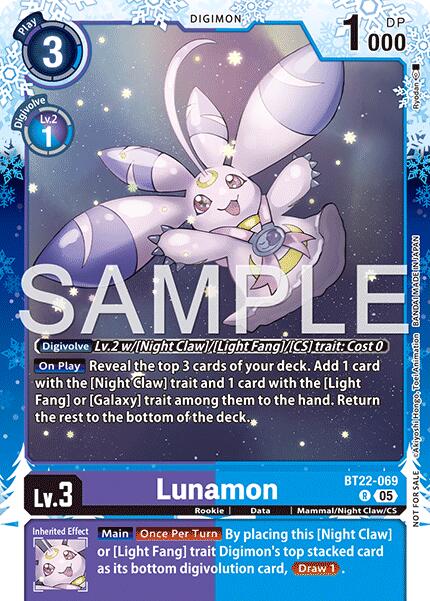 Lunamon [BT22-069] (Participant à la Bataille Réglementaire Vol. 4) [Cyber Eden]