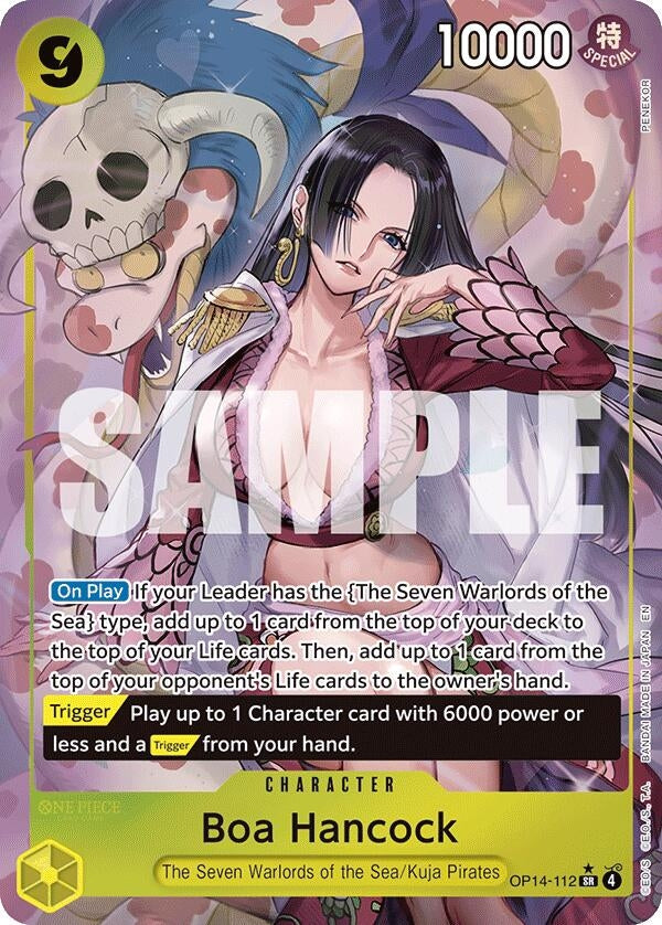 Image for Boa Hancock - OP14-112 (Alternate Art) (OP14-112) (OP14) - One Piece Card Game