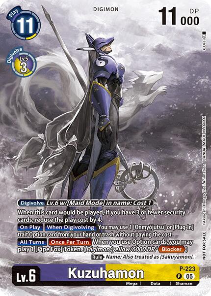 Kuzuhamon [P-223] (Booster Box Time Stranger) [Cartes promotionnelles]