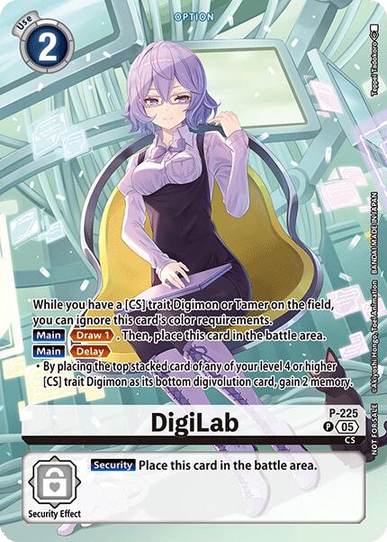 Digilab [P-225] (Carte Bonus Boîte Time Stranger) [Cartes promotionnelles]