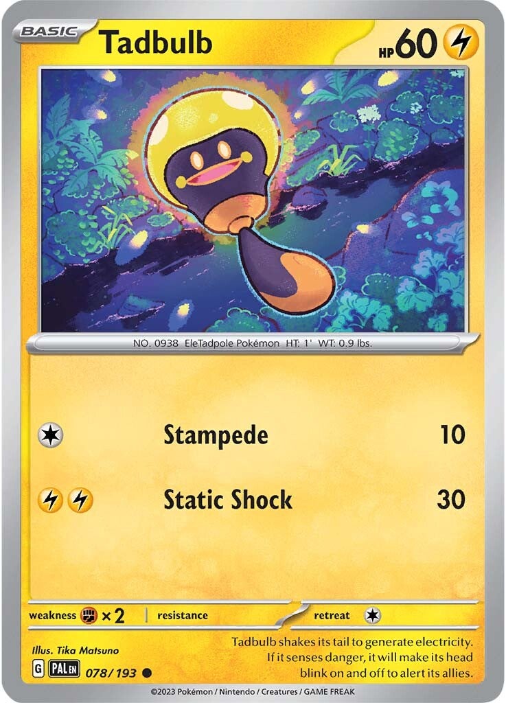 Tadbulb (078/193) [Escarlata y Púrpura: Evolución en Paldea]