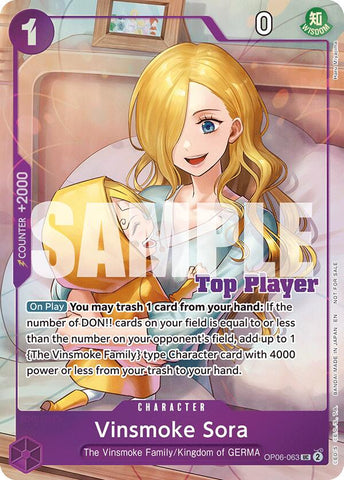 Vinsmoke Sora (CS 25-26 Pack Joueur d'Élite Vol. 2) [Cartes promotionnelles One Piece]
