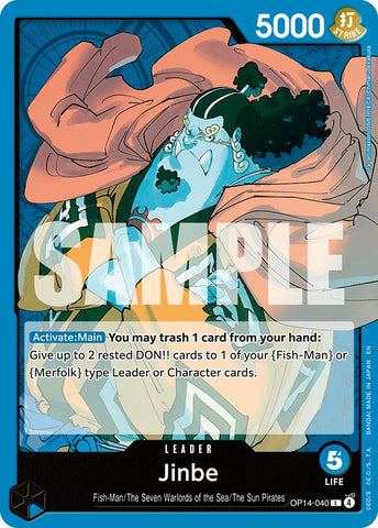 Jinbe (OP14-040) [Les Sept de la Mer Azur]