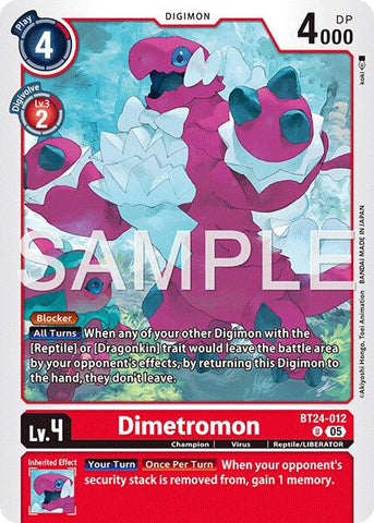 Dimétromon [BT24-012] [Voyageur du temps]