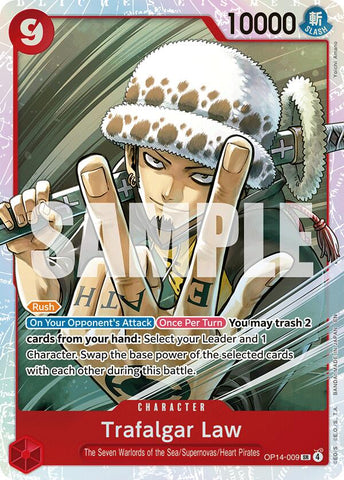 Trafalgar Law (OP14-009) [Los Siete Mares Azules]