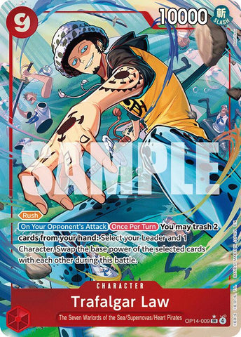 Trafalgar Law (OP14-009) (Arte Alternativo) [Los Siete del Mar Celeste]
