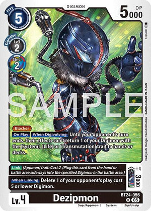 Dezipmon [BT24-056] [Time Stranger]