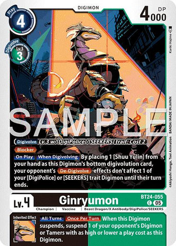 Ginryumon [BT24-055] [Viajero del Tiempo]
