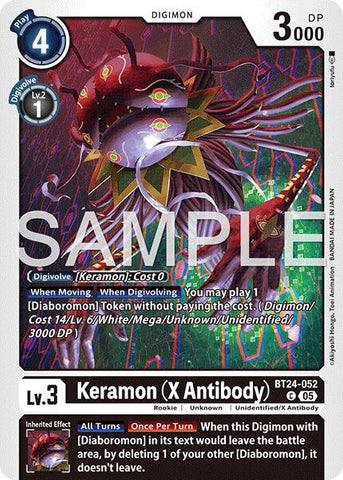 Keramon [BT24-052] (X Anticuerpo) [Viajero del Tiempo]