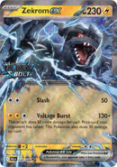 Zekrom ex (034/086) (Éclair Noir Estampillé) [Cartes diverses]