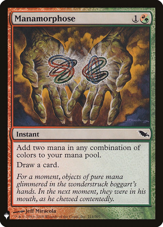 Manamorphose [Booster de l'étrange]