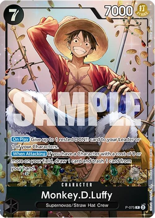 Monkey.D.Luffy (Juego de Lata Vol. 2) [Cartas Promocionales de One Piece]