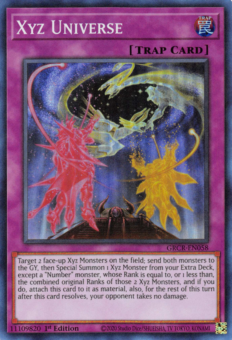 Univers Xyz [GRCR-EN058] Super Rare