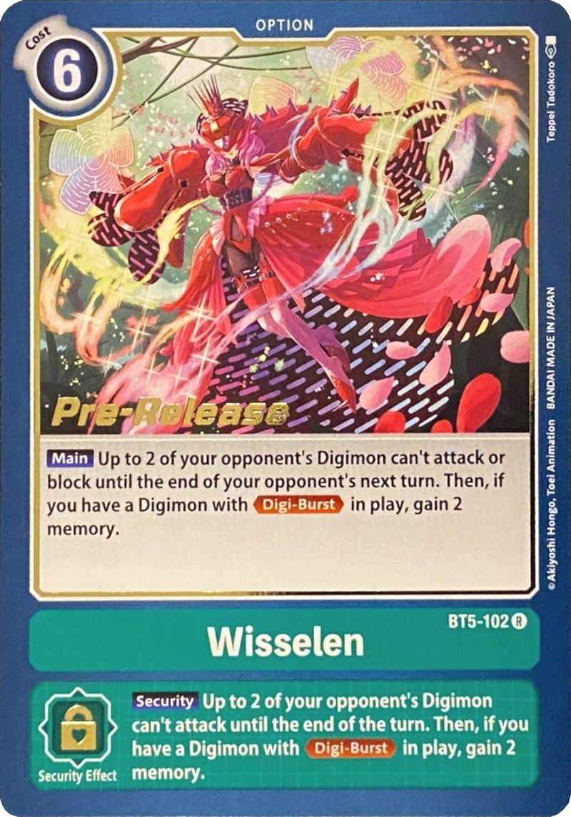 Wisselen [BT5-102] [Promocionales de pre-lanzamiento de Battle of Omni]