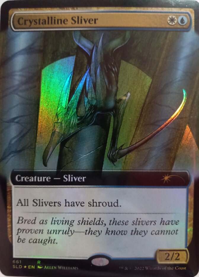 Éclat cristallin (Extended Art) [Secret Lair Drop Promos]