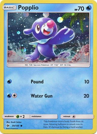 Otarlette (39/149) (Holo Cosmos) [Soleil et Lune : Set de Base]
